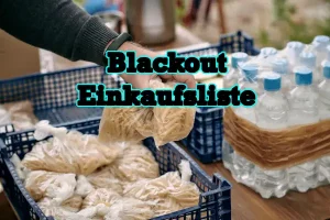 Blackout Einkaufsliste 2026: Was du für den Notfall brauchst +PDF