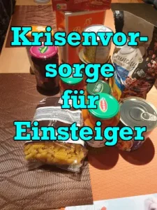 Krisenvorsorge für Einsteiger