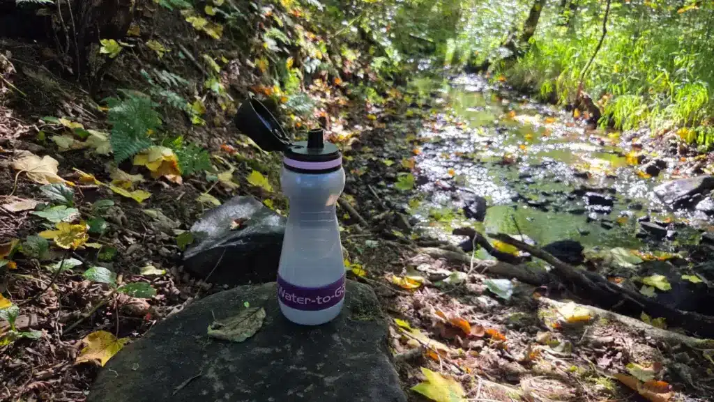 Wasserfilter-Flasche von Water-to-go