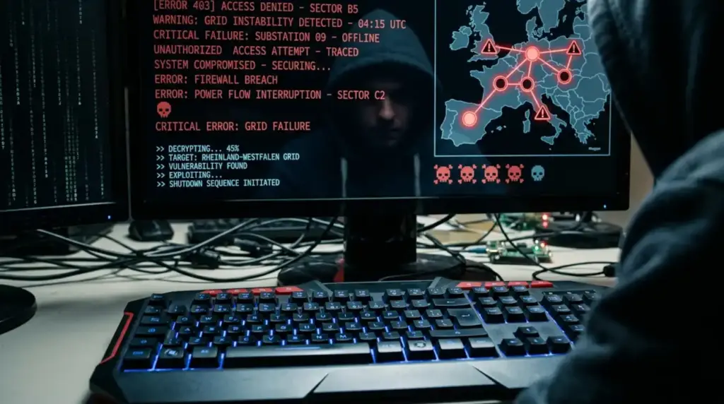 Hackerangriff auf das Stromnetz