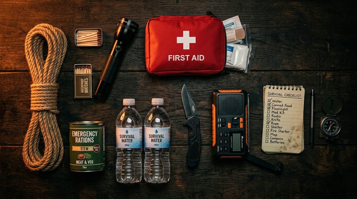 Prepper-Liste: Krisenvorsorge-Ausruestung im Ueberblick
