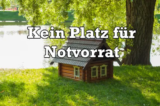 Notvorrat anlegen bei wenig Platz