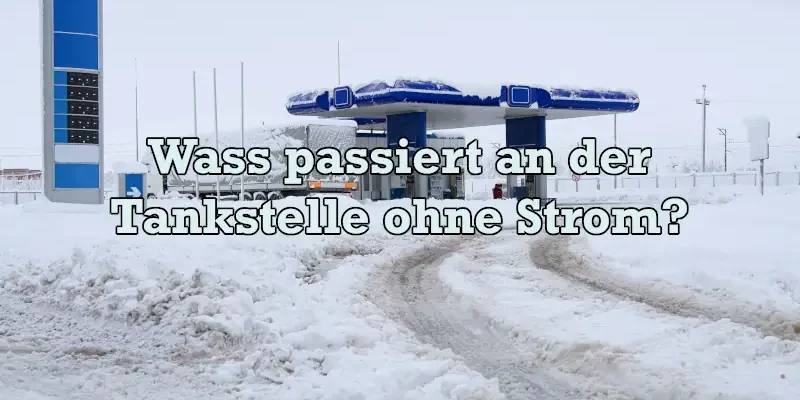 Kann man bei einem Stromausfall tanken