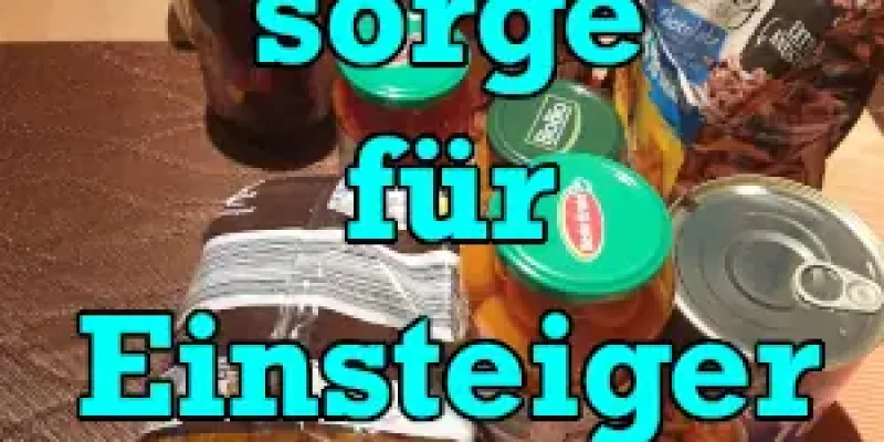 Krisenvorsorge für Einsteiger